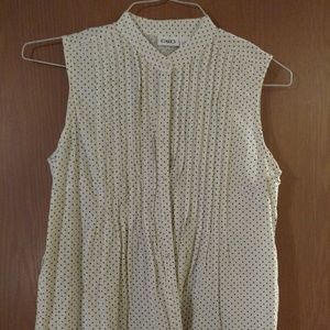 Cato's polka dot shirt